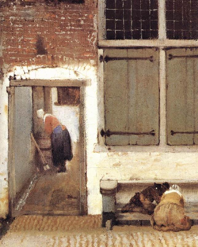 The Little Street (detail) wt, VERMEER VAN DELFT, Jan